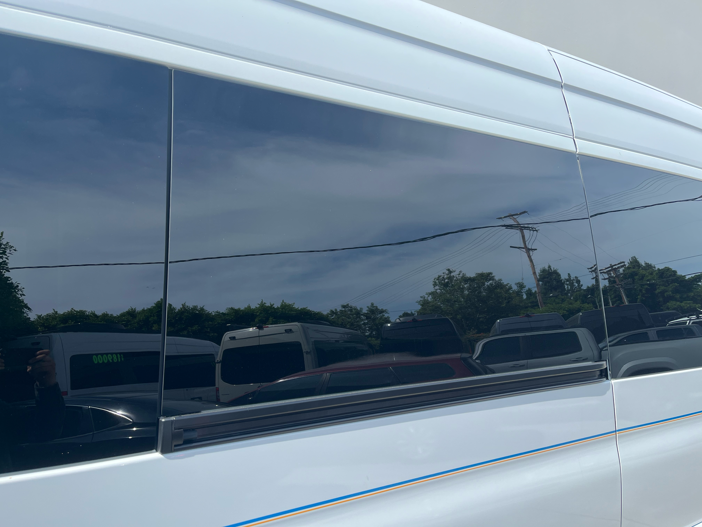 Sprinter 170 Position 2 Passenger Side Window