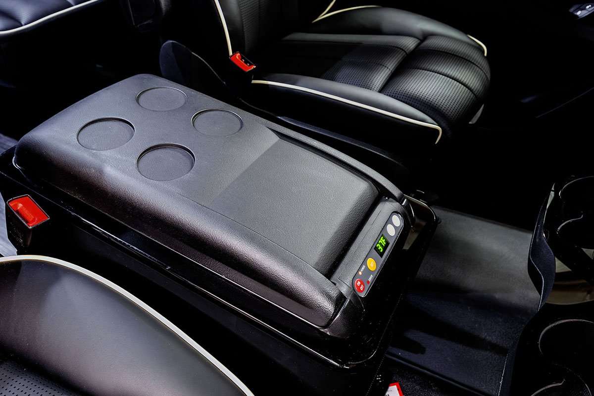 Sprinter Addons | Driver Zone | Driver Console | Custom Interior | Bespoke Coach Mercedes Benz Sprinter Van Conversion | Sprinter Accessories | Sprinter Upgrades | Sprinter Add Ons | Camper Van | Adventure Van